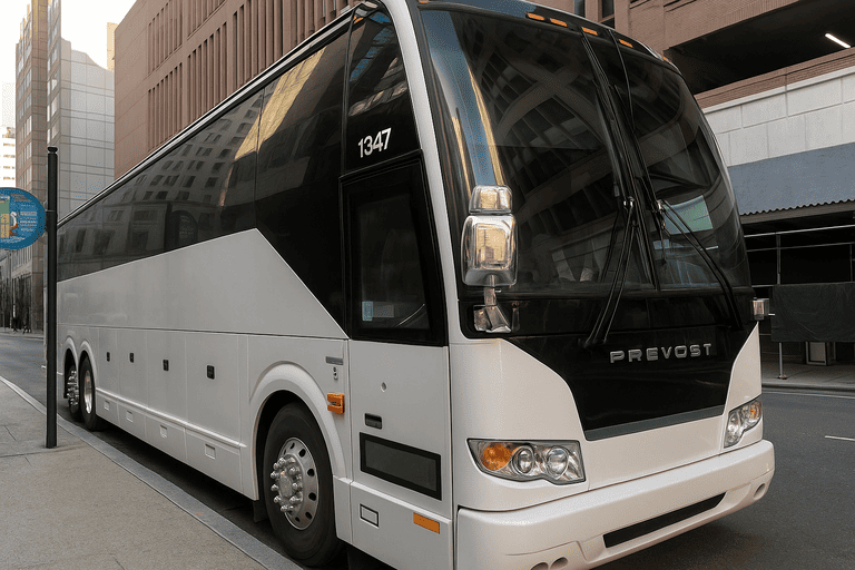 a Billings Coach Bus Service coach bus