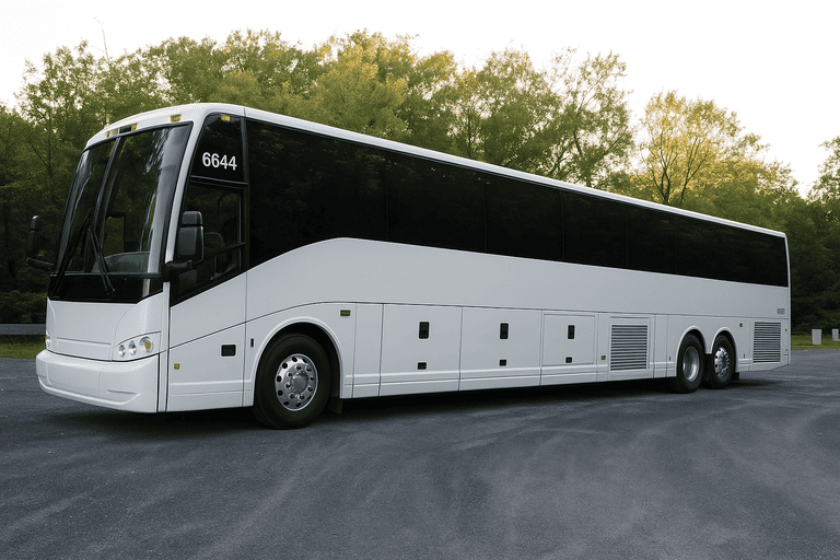 exterior of Billings Coach Bus Service coach bus