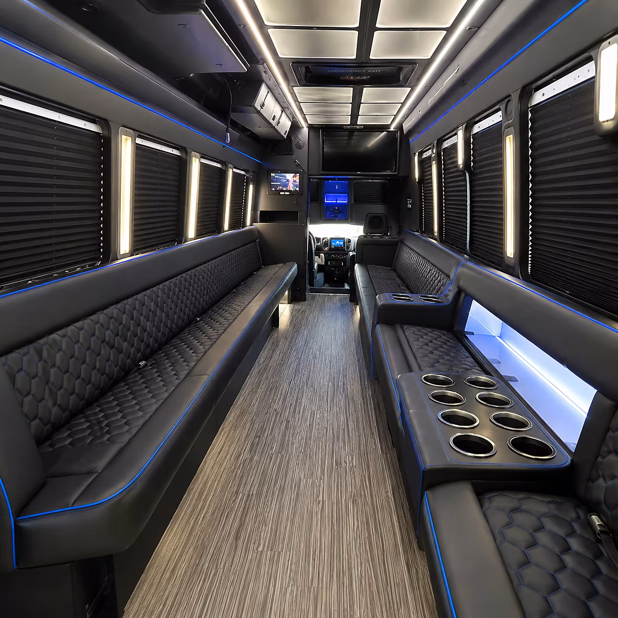 billings party bus interior