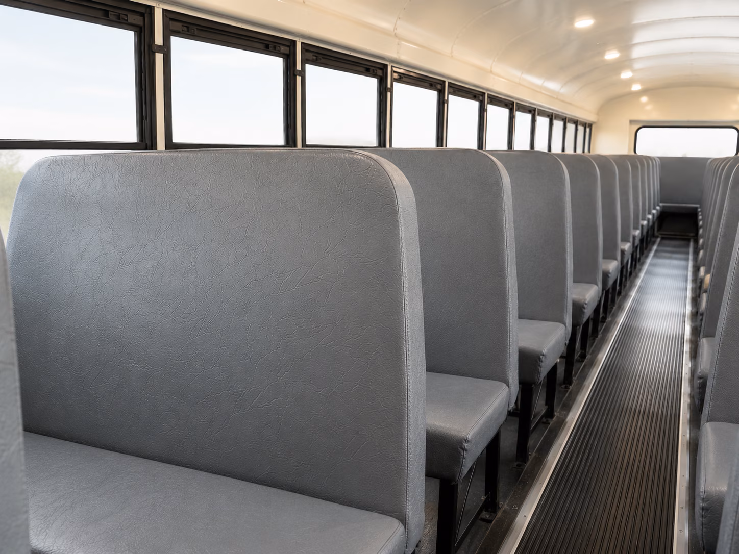 billings school bus inside