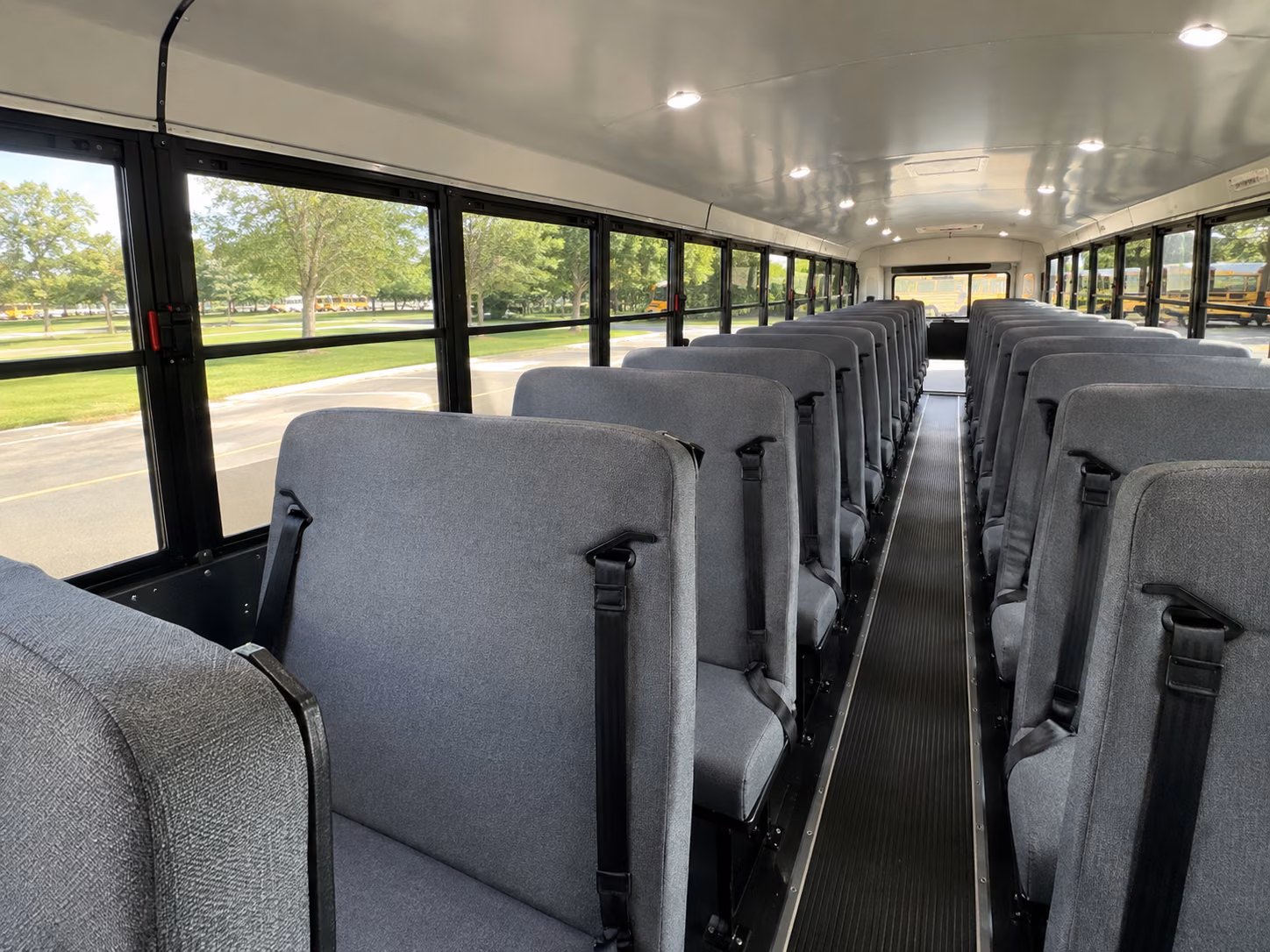 billings school bus interior