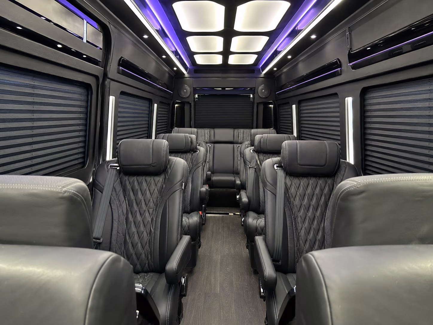 billings sprinter van with driver interior